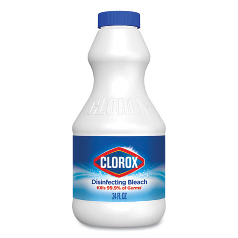 Regular Bleach With Cloromax Technology, 24 Oz Bottle, 12-carton