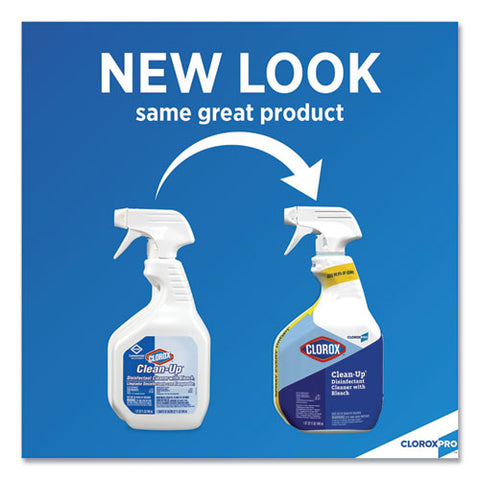 Clean-up Disinfectant Cleaner With Bleach, 32 Oz Smart Tube Spray, 9-carton