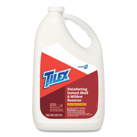 Disinfects Instant Mildew Remover, 128 Oz Refill Bottle, 4-carton