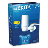 On Tap Faucet Water Filter System, White, 4-carton