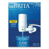 On Tap Faucet Water Filter System, White, 4-carton