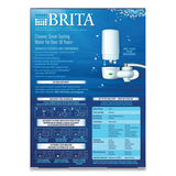 On Tap Faucet Water Filter System, White, 4-carton