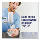 On Tap Faucet Water Filter System, White, 4-carton