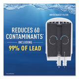 On Tap Faucet Water Filter System, White