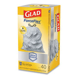 Tall Kitchen Drawstring Trash Bags, 13 Gal, 0.72 Mil, 23.75" X 24.88", White, 240-carton