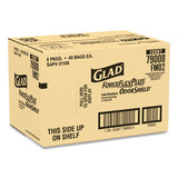 Tall Kitchen Drawstring Trash Bags, 13 Gal, 0.72 Mil, 23.75" X 24.88", White, 240-carton