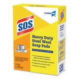 Steel Wool Soap Pad, 15 Pads-box, 12 Boxes-carton
