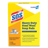 Steel Wool Soap Pad, 15 Pads-box, 12 Boxes-carton