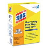 Steel Wool Soap Pad, 15 Pads-box, 12 Boxes-carton