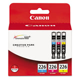 4547b005 (cli-226) Ink, Cyan-magenta-yellow, 3-pack