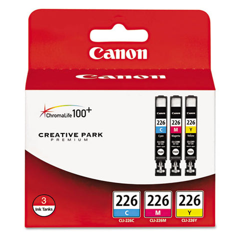 4547b005 (cli-226) Ink, Cyan-magenta-yellow, 3-pack