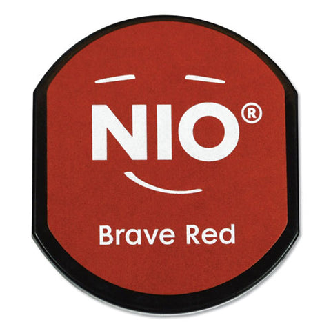Ink Pad For Nio Stamp With Voucher, Brave Red