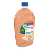 Antibacterial Liquid Hand Soap Refills, Fresh, 50 Oz, Orange, 6-carton