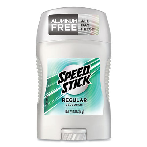 Deodorant, Regular Scent, 1.8 Oz, White, 12-carton