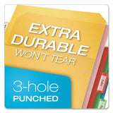 Poly Ring Binder Pockets, 11 X 8 1-2, Letter, Assorted Colors, 5-pack