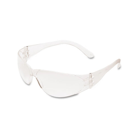 Checklite Scratch-resistant Safety Glasses, Clear Lens, 12-box