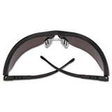 Klondike Safety Glasses, Matte Black Frame, Gray Lens, 12-box