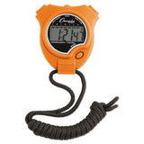 Water-resistant Stopwatches, 1-100 Second, Assorted Colors, 6-set