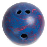 Bowling Set, Plastic-rubber, White, 1 Ball-10 Pins-set