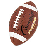 Pro Composite Football, Junior Size, 20.75", Brown