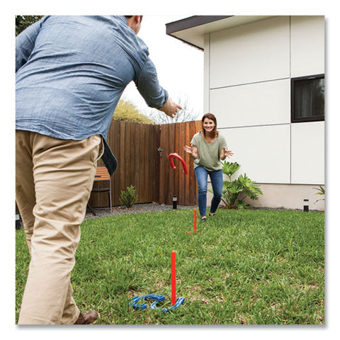 Indoor-outdoor Rubber Horseshoe Set