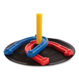 Indoor-outdoor Rubber Horseshoe Set