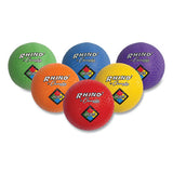 Playground Ball Set, Nylon, Assorted Colors, 6-set