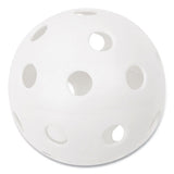 Plastic Baseballs, 9", White, 12-set