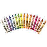Large Crayons, 16 Colors-box