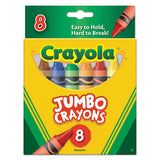 So Big Crayons, Large Size, 5 X 9-16, 8 Assorted Color Box
