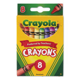 Classic Color Crayons, Peggable Retail Pack, Peggable Retail Pack, 8 Colors