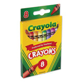 Classic Color Crayons, Peggable Retail Pack, Peggable Retail Pack, 8 Colors