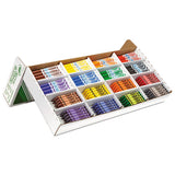 Classpack Crayons W-markers, 8 Colors, 128 Each Crayons-markers, 256-box