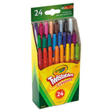 Twistables Mini Crayons, 24 Colors-pack