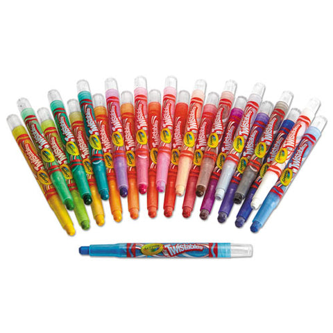 Twistables Mini Crayons, 24 Colors-pack