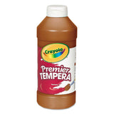 Premier Tempera Paint, Brown, 16 Oz