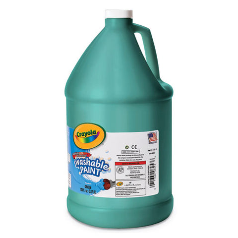 Washable Paint, Green, 1 Gal
