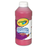 Artista Ii Washable Tempera Paint, Red, 16 Oz