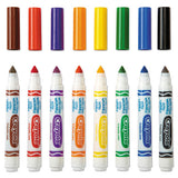 Ultra-clean Washable Markers, Broad Bullet Tip, Classic Colors, 8-pack