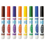Ultra-clean Washable Markers, Broad Bullet Tip, Classic Colors, 8-pack