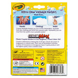 Ultra-clean Washable Markers, Broad Bullet Tip, Classic Colors, 8-pack