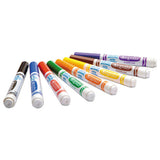 Ultra-clean Washable Markers, Broad Bullet Tip, Classic Colors, 8-pack