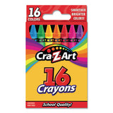 Crayons, 16 Assorted Colors, 16-set