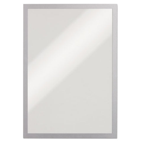 Duraframe Sign Holder, 11" X 17", Silver, 2-pk