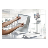 Duraframe Note Sign Holder, 8 1-2" X 11", Silver Frame