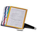 Sherpa Desk Reference System, 10 Panels, 10 X 5 5-8 X 13 7-8, Assorted Borders