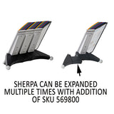 Sherpa Desk Reference System, 10 Panels, 10 X 5 5-8 X 13 7-8, Assorted Borders
