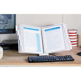 Sherpa Desk Reference System, 10 Panels, 10 X 5 7-8 X 13 1-2, Gray Borders