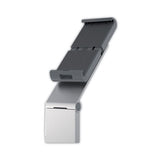 Floor Stand Tablet Holder, Silver-charcoal Gray