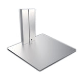 Floor Stand Tablet Holder, Silver-charcoal Gray